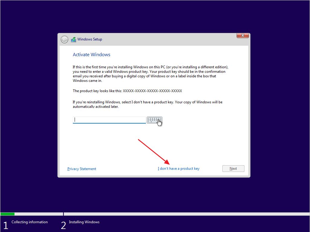 Активація Windows