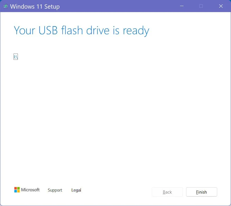 USB-накопичувач готовий