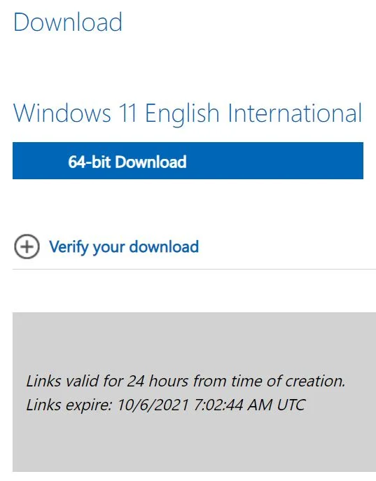 Завантаження Windows 11